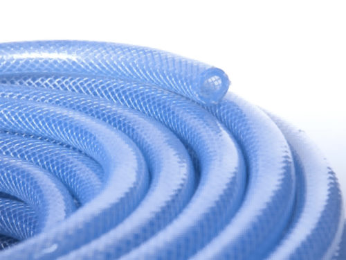 Transparent reinforced hose