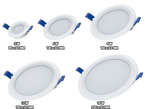 LED Round Downlight Built-in