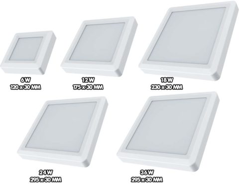 LED Square Downlight Surface