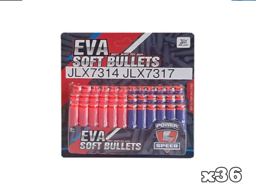Eva Soft Bullets 36pcs JLX7317